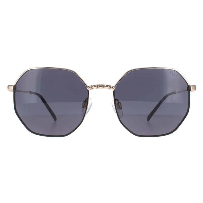 Elle Women's Square Black Grey 14909 Black