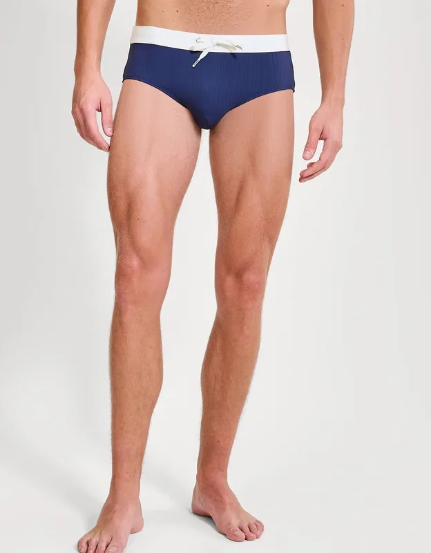 Ellesse Men's Fratina Swim Brief - Navy - Size: 37/36/32
