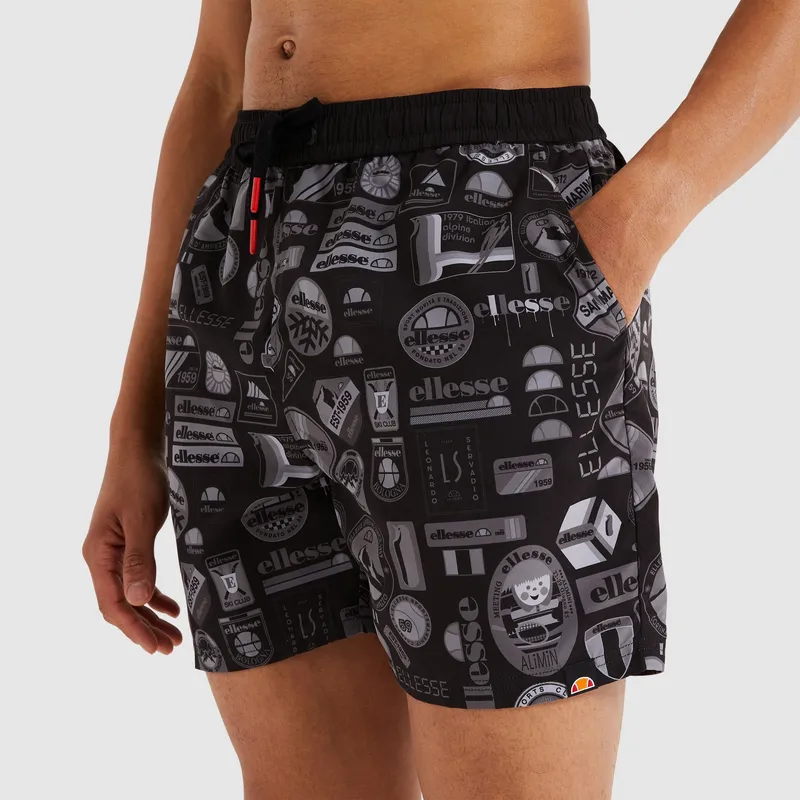 Ellesse Men's Oulle Swim Short in Black Size: XS Black XS