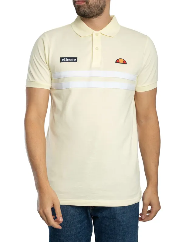 Ellesse Muccia Polo Shirt - Light Yellow