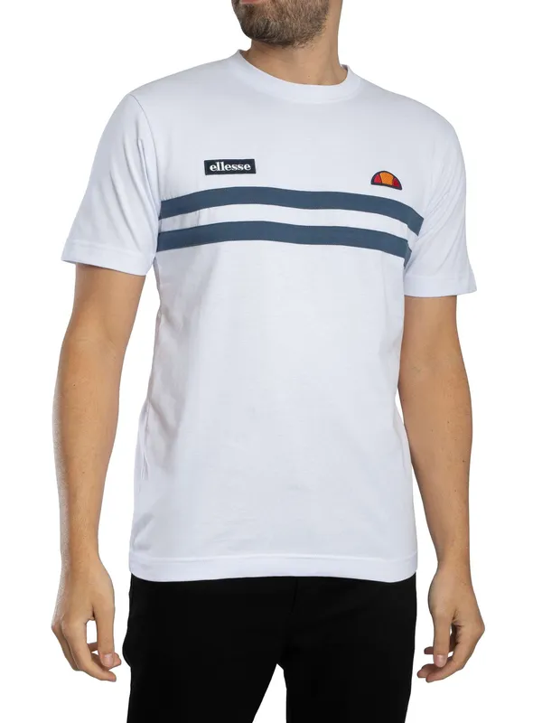 Ellesse Venire T-Shirt - White/Blue