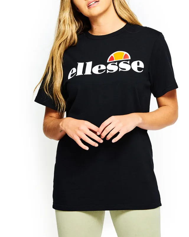 Ellesse Women's Albany T-Shirt in Dark Grey Size: 14 Dark Grey 14