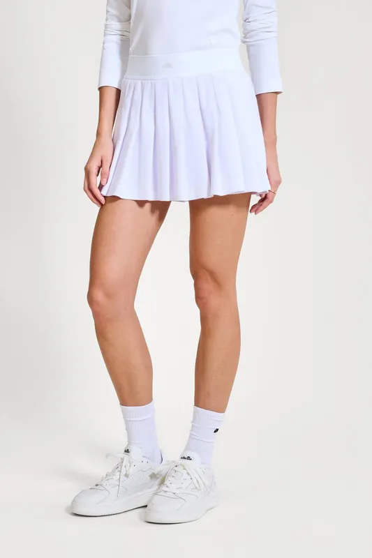 Ellesse Women's Ortegas Tennis Skort - White - Size: 10