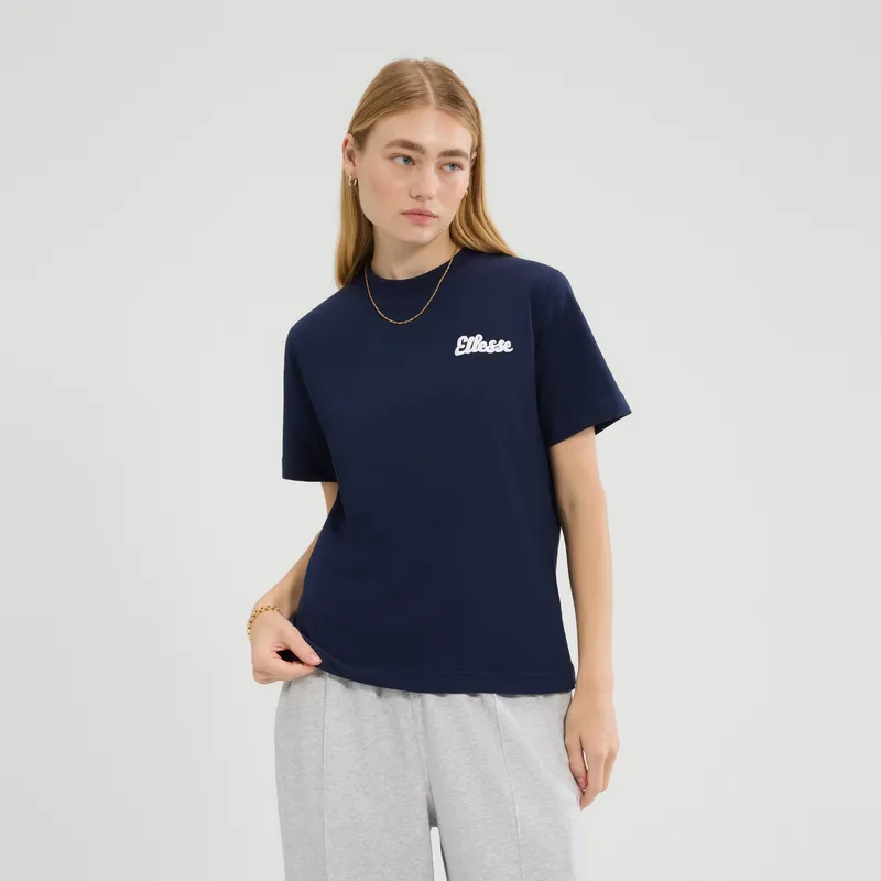 Ellesse Women's Soffio Tee - Navy - Size: 10