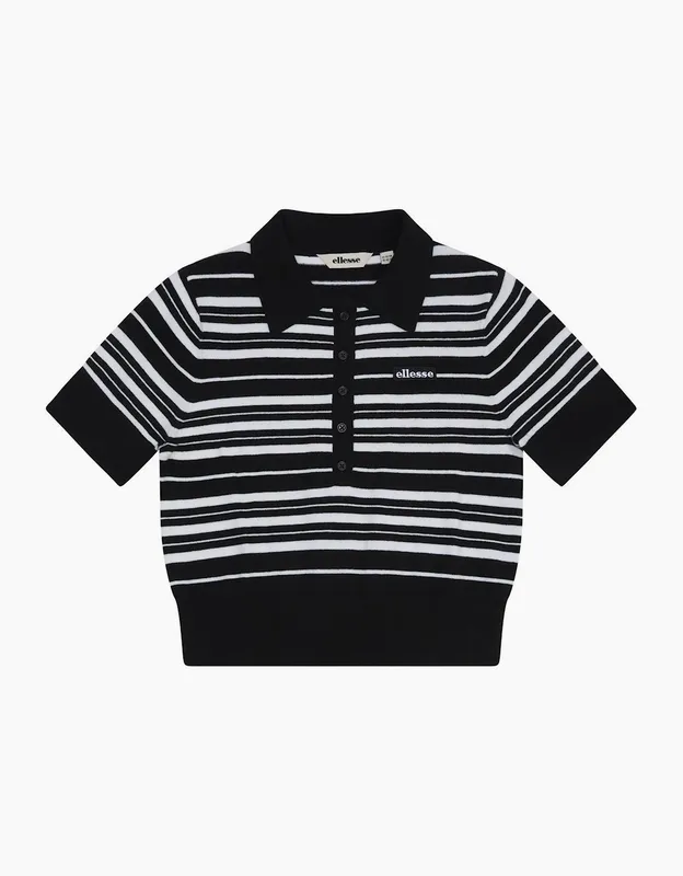 Ellesse Women's The Tennis Polo - Black - Size: 12