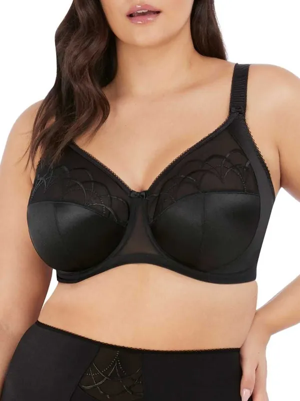 Women's underwired bra Elomi Cate Noir 90L