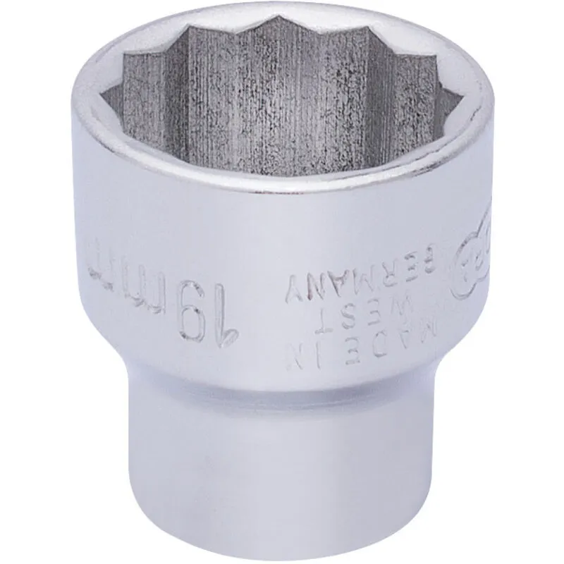 19mm 3/8 Square Drive Elora Bi-Hexagon Socket (25953)