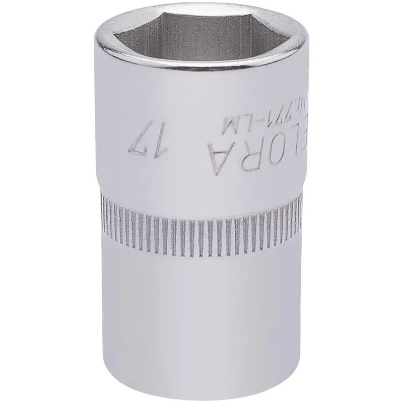 Draper 17mm 1/2 Square Drive Elora Hexagon Socket (15306)
