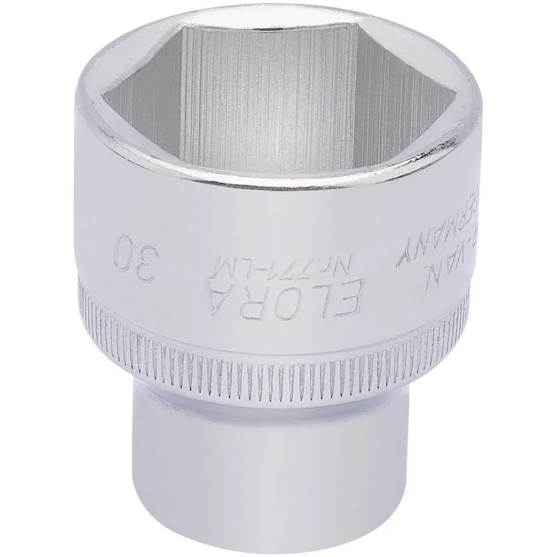 Draper 30mm 1/2 Square Drive Elora Hexagon Socket (15320)