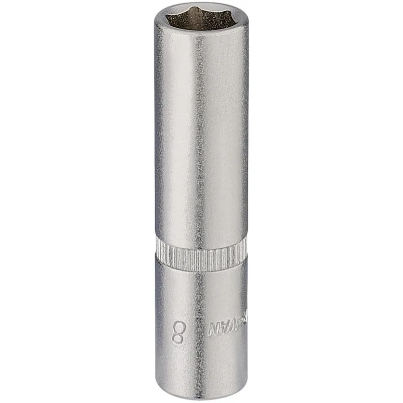 Elora 1/4" Drive Deep Hexagon Socket Metric 1/4" 8mm