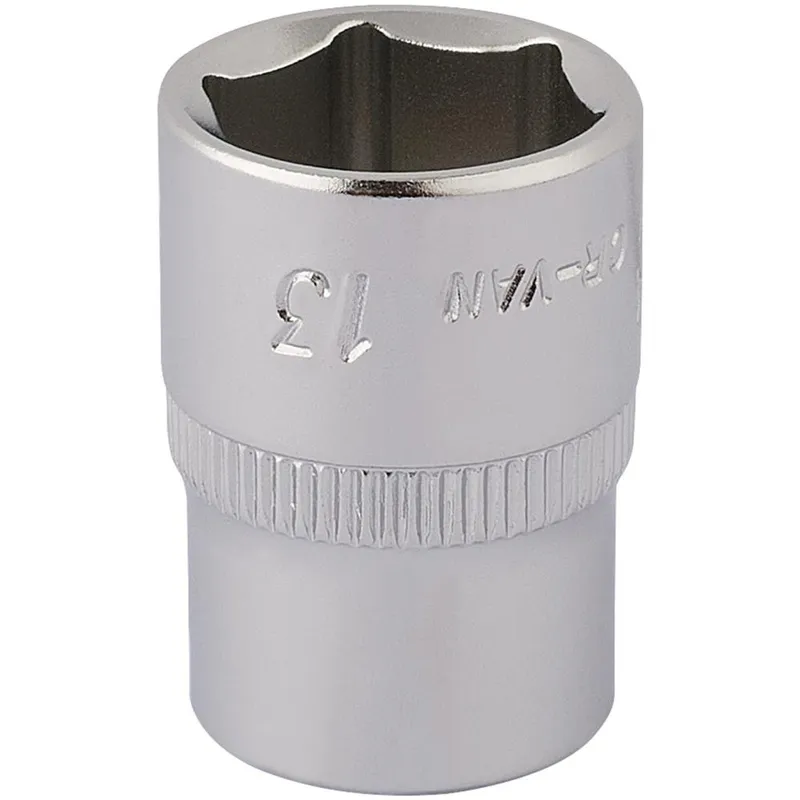 Elora 11102 13mm 1/4" Square Drive Hexagon Socket