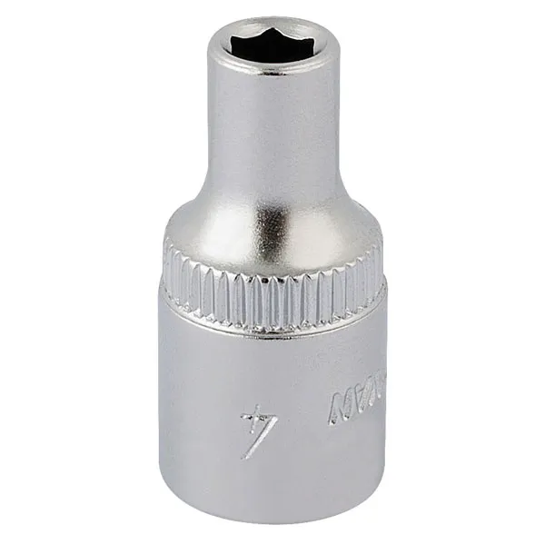 Elora 11091 4mm 1/4" Square Drive Hexagon Socket