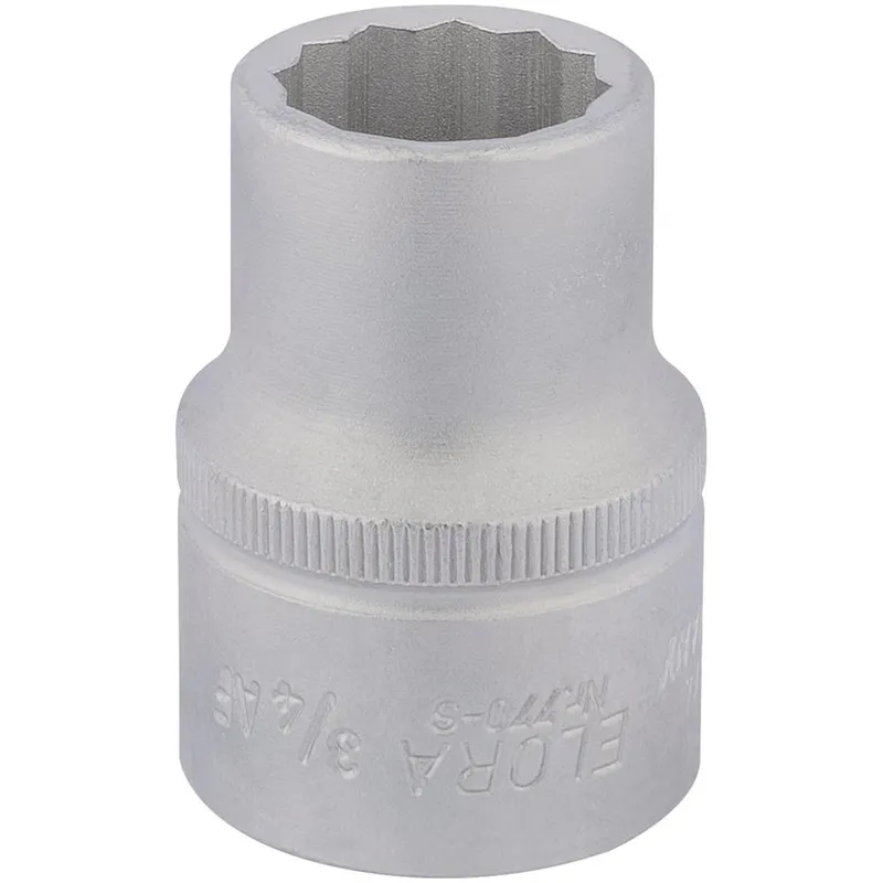Elora 3/4" Drive Bi Hexagon Socket Imperial 3/4" 3/4"