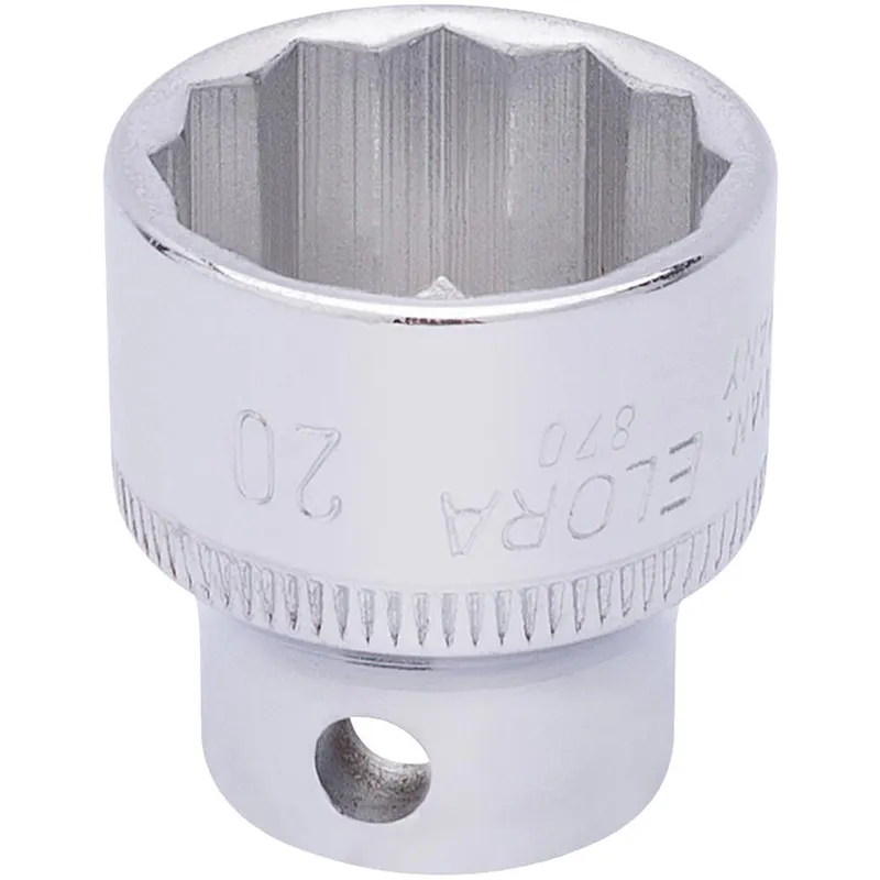 20mm 3/8 Square Drive Elora Bi-Hexagon Socket (25961)