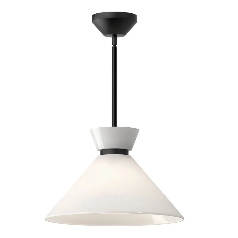 Netlighting Alora Mood Halston Dome Pendant Matt Black 1x E27 Black