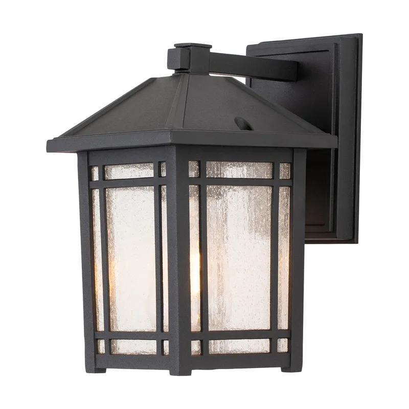 Netlighting Quoizel Cedar Point Outdoor Wall Lantern Black IP44 Black