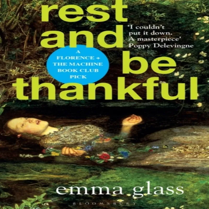 Emma Glass Rest & Be Thankful Paperback Book Multicolor