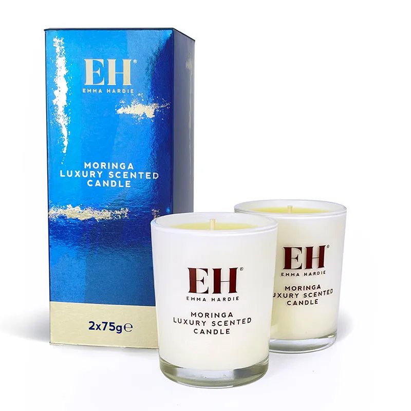 Emma Hardie Moringa Luxury Scented Candle 2 x 75g