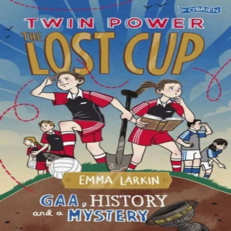 Emma Larkin Twin Power: The Lost Cup Paperback Book Multicolor