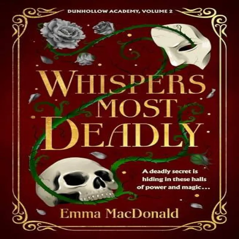 Emma MacDonald Whispers Most Deadly Hardback Book Multicolor