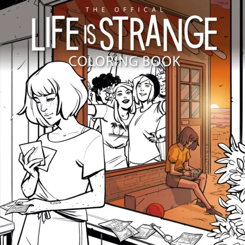 Emma Vieceli Life Is Strange: Coloring Book Paperback Multicolor