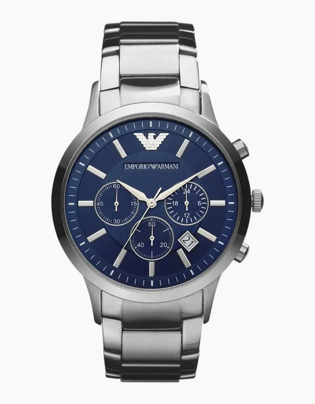 Men's Emporio Armani AR2448 Chronograph Men's Watch - Blue