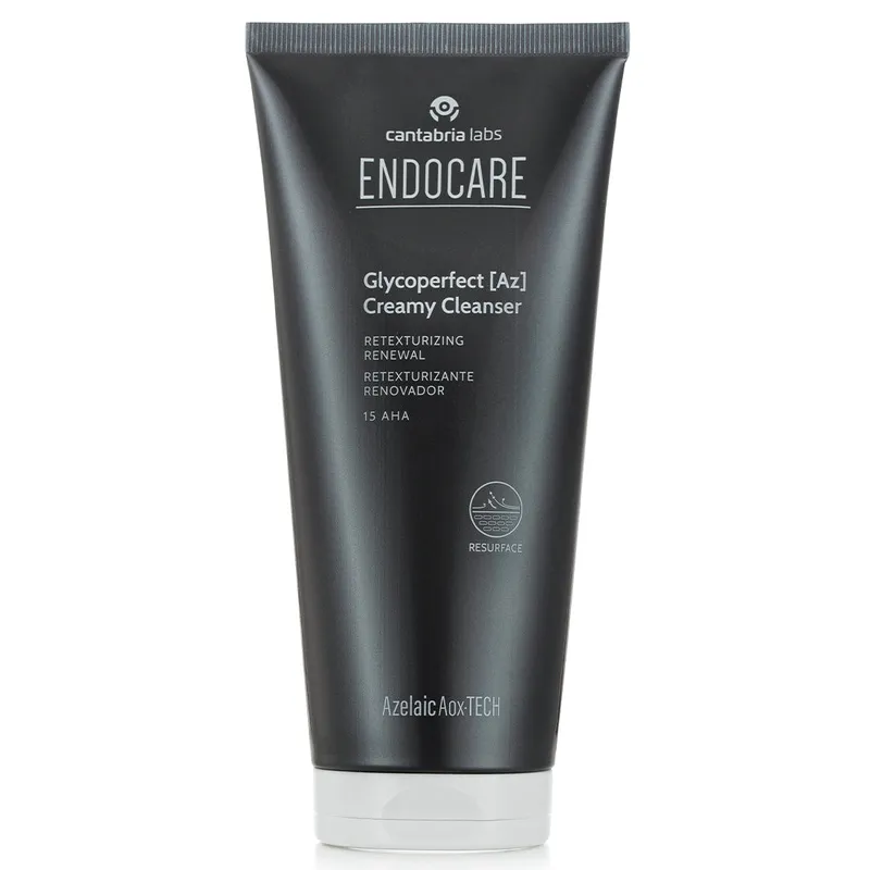 Endocare Glycoperfect [Az] Creamy Cleanser - 150ml - Deep Exfoliating Daily Facial Cleanser - With 15% Aha - Face The Future