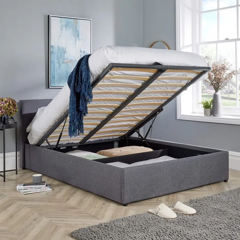 Endura End Lift Ottoman Storage Bed - 4ft6 Double