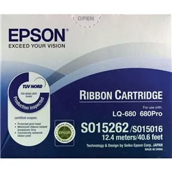 Epson Sidm Ribbon Cartridge For LQ2550/2500 Black C13S015262