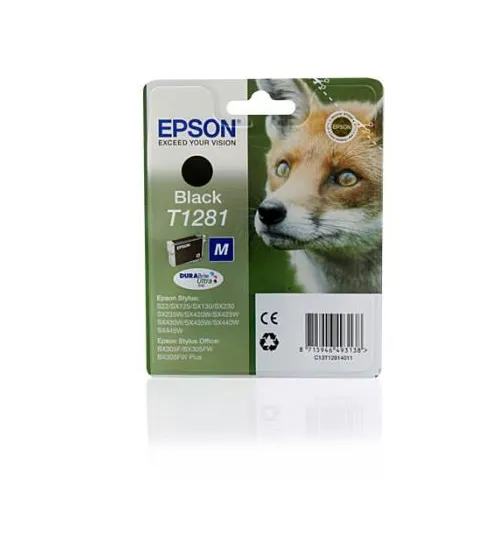 Original Epson T1281 Black Ink Cartridge