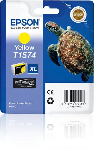 Original Epson T1574 Yellow Ink Cartridge