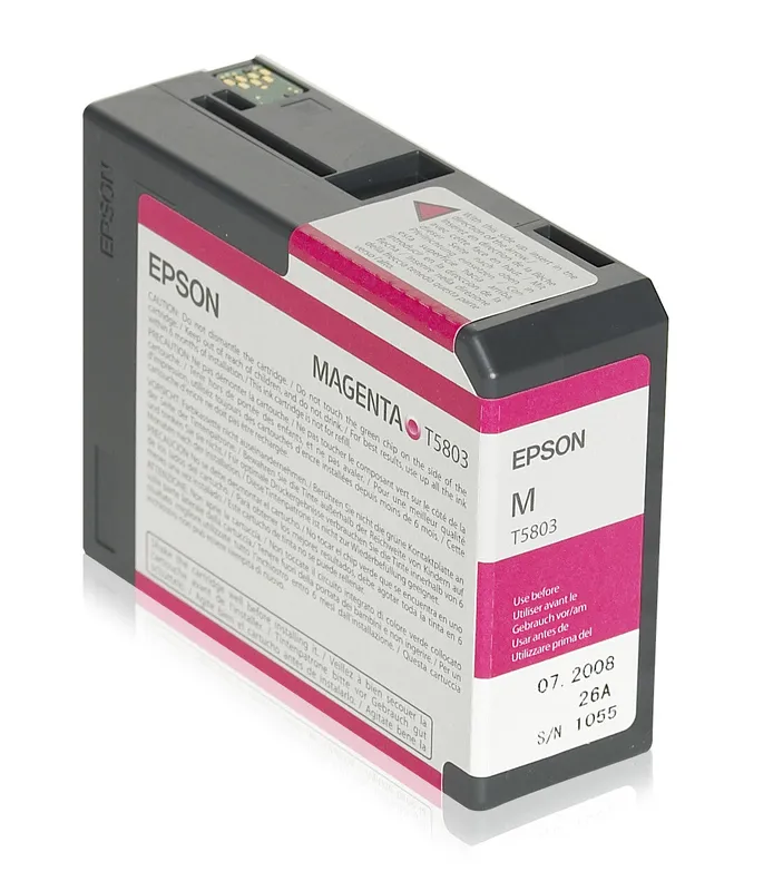 Original Epson T5803 Magenta Ink Cartridge