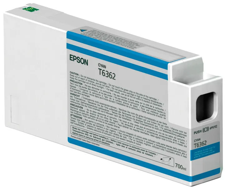 Original Epson T6362 Cyan Ink Cartridge
