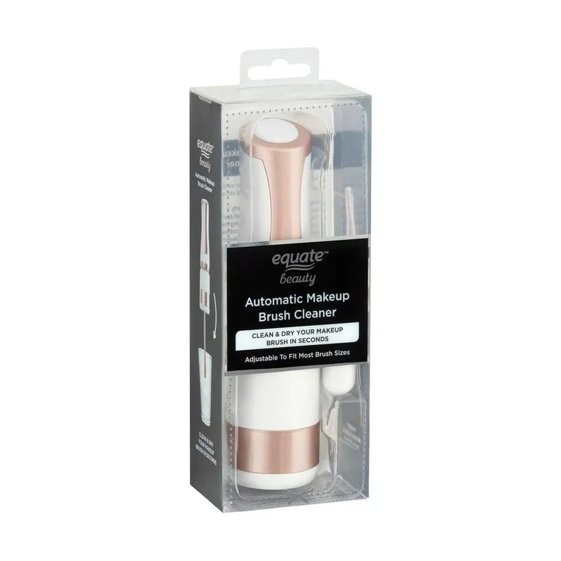 Equate Beauty Automatic Makeup Brush Cleaner in White - White