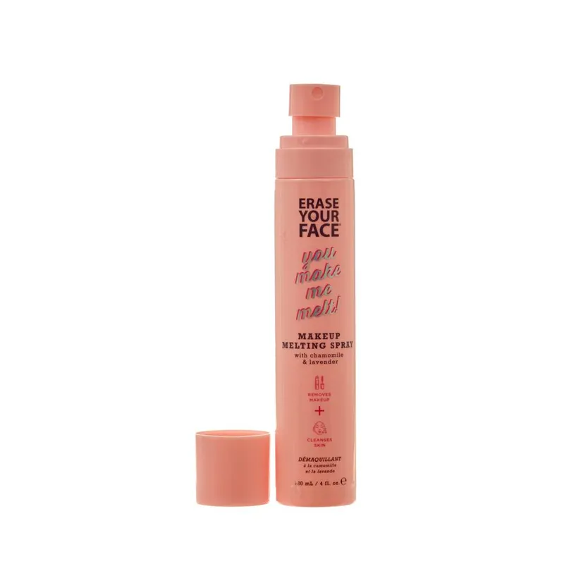Erase Your Face Women's Makeup Melting Spray 120ml in Pink Pink 120ml female