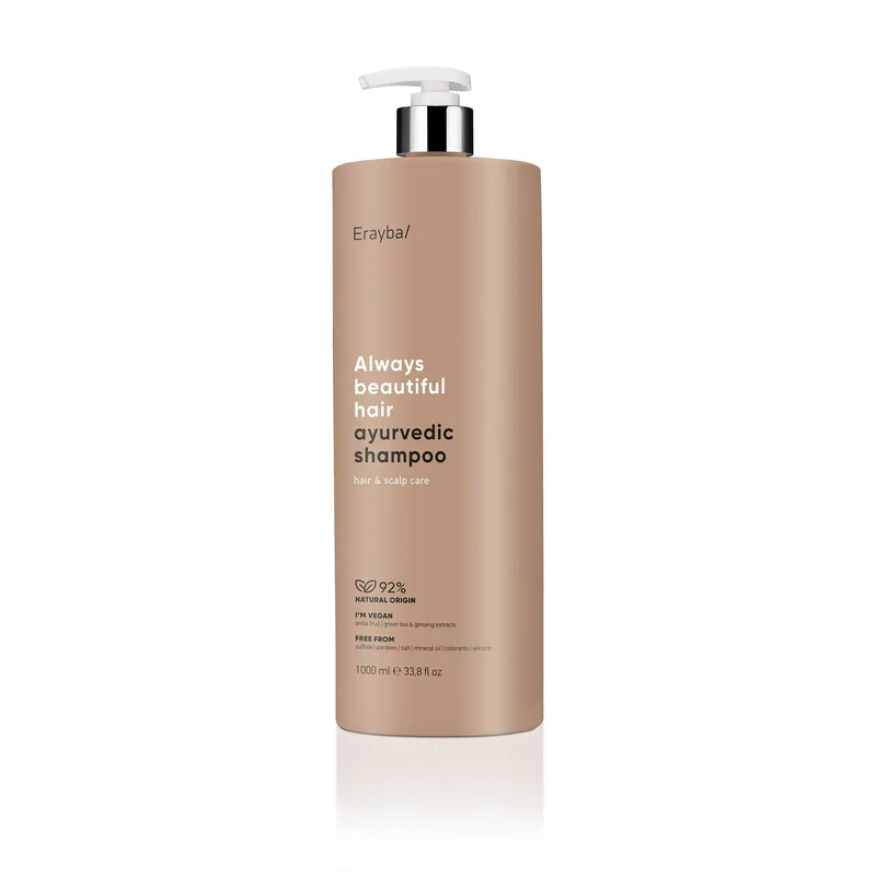 Erayba Unisex Abh Ayurvedic Hydrating Shampoo 1000ml in Clear Clear female