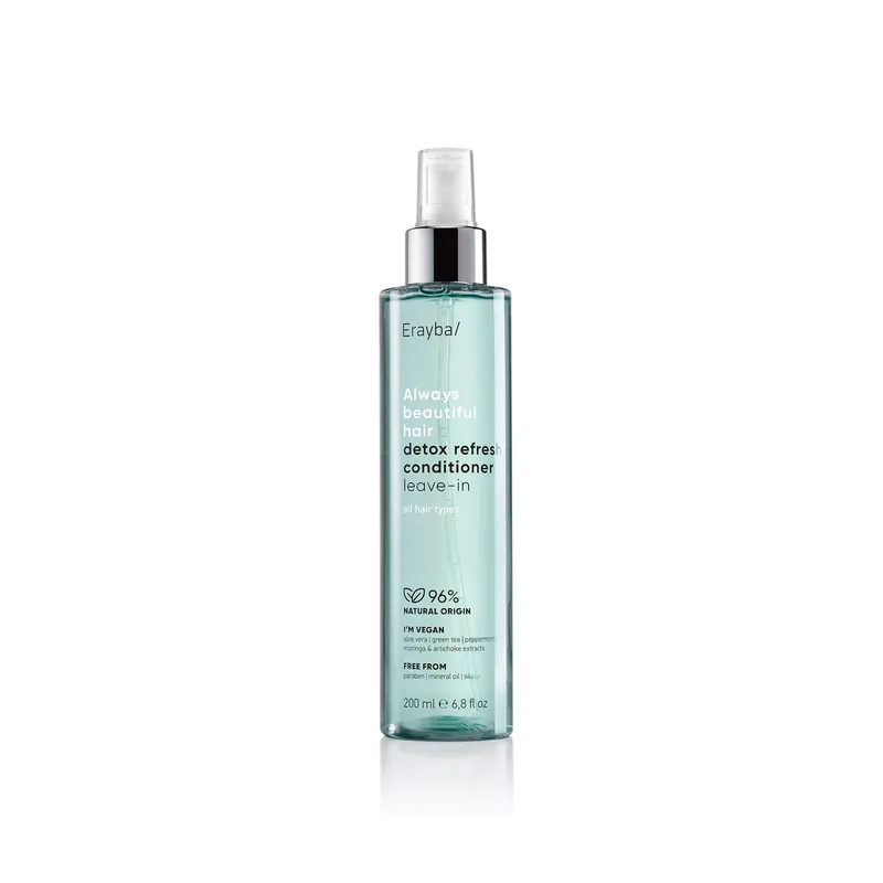 Erayba Abh Detox Refresh Leave-In Conditioner 200ml in White - White
