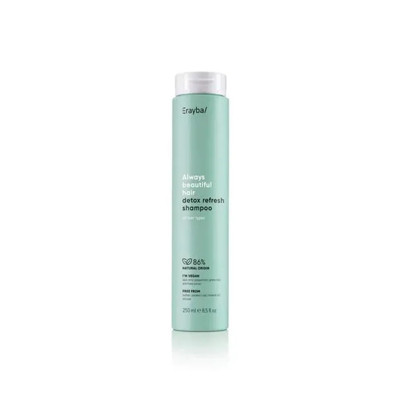 Erayba Unisex Abh Duo Deal Detox Refresh Shampoo & Mask 250ml in Clear Clear 250ml female
