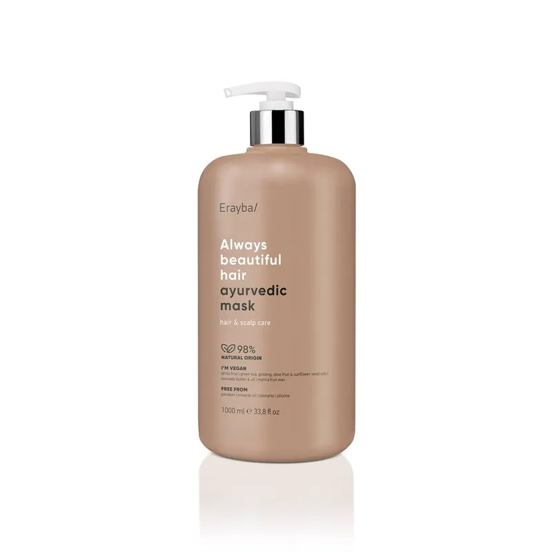 Erayba Abh Ayurvedic Hydrating Hair Mask 1000ml in White White