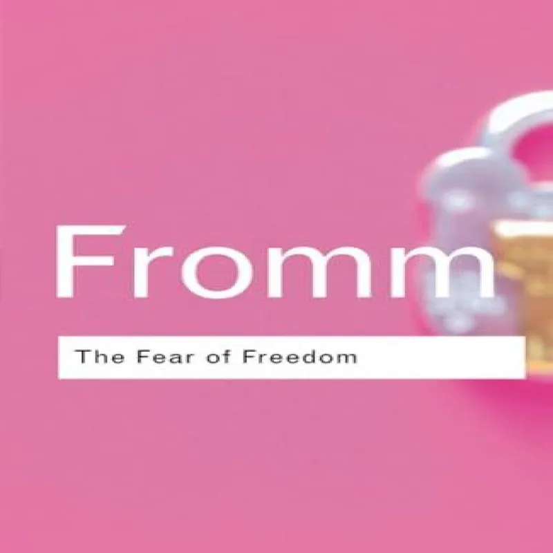 Taylor & Francis Ltd The Fear Of Freedom