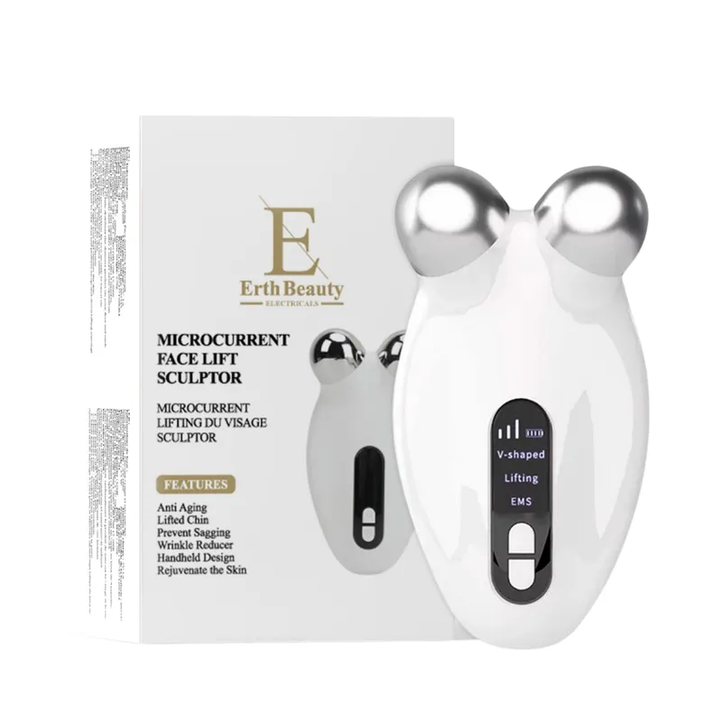 Erth Skin London Microcurrent Face Lift Sculptor Set in Natural Natural