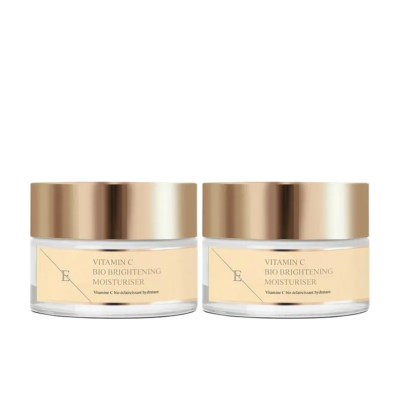 Erth Skin London 2x Vitamin C Bio Brightening Moisturiser 50ml in White White