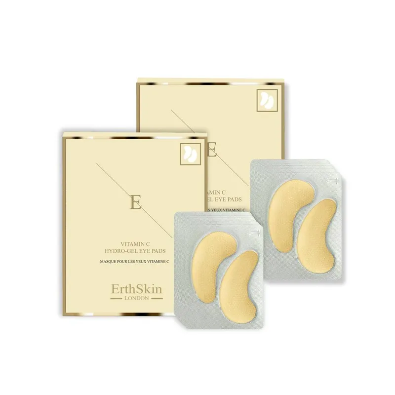 Erth Skin London 2x Vitamin C Hydro gel Eye Pads x 5 in White White