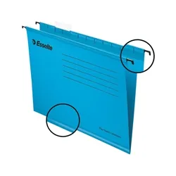 Esselte Classic A4 Blue Suspension File (25 Pack)