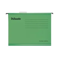 Esselte Classic A4 Green Suspension File (25 Pack)