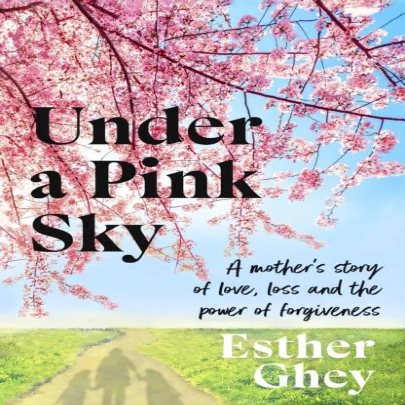Esther Ghey Under a Pink Sky Hardback Book Multicolor