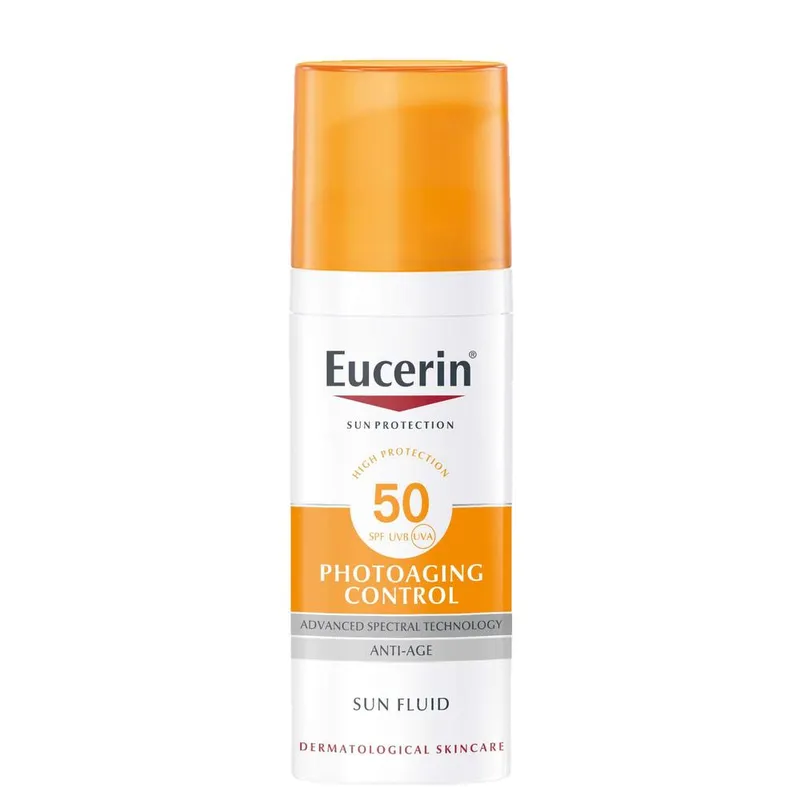 Eucerin Photoaging Control Sun Fluid SPF50 50ml in Clear Clear