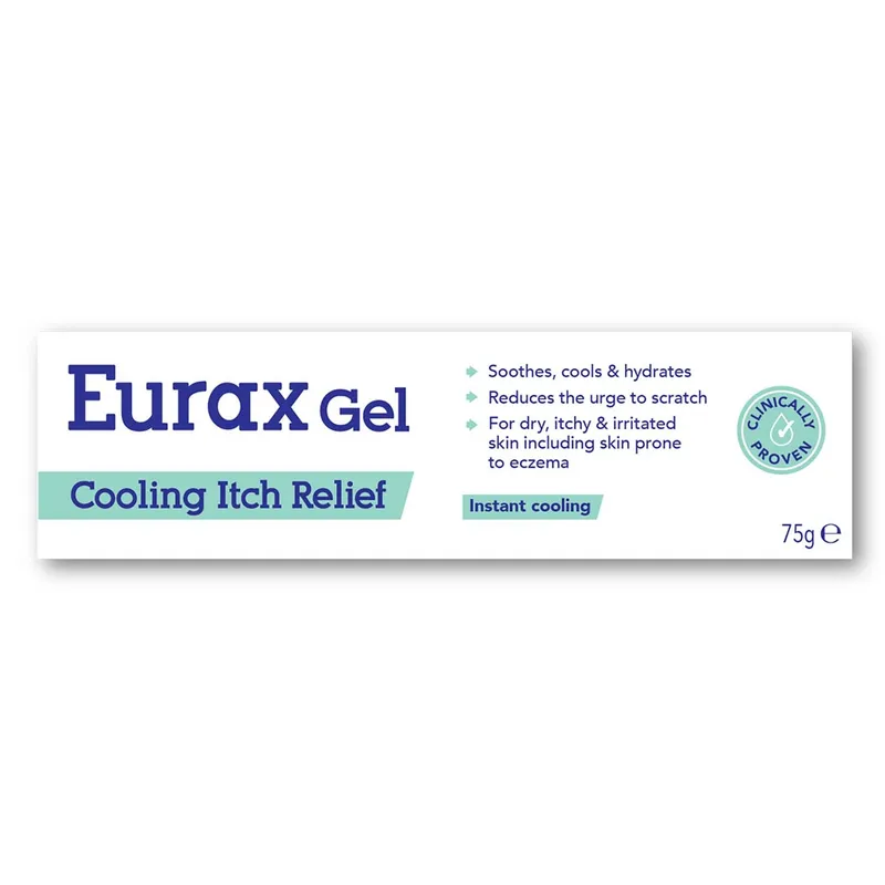 Eurax Cooling Itch Relief Gel 75g