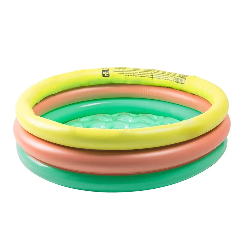 Eurekakids Inflatable Pool For Children With 3 Rings-hello Summer Multicolor One Size unisex