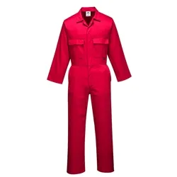 Euro Work Coverall (Red) Large